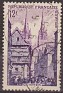 France 1954 Paisajes 12 F Multicolor Scott 722. Francia 722. Subida por susofe